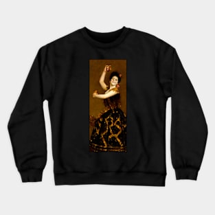 Carmencita by William Merritt Chase Crewneck Sweatshirt